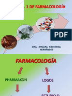 Clase 1 Farma1 Introducción A La Farmacología