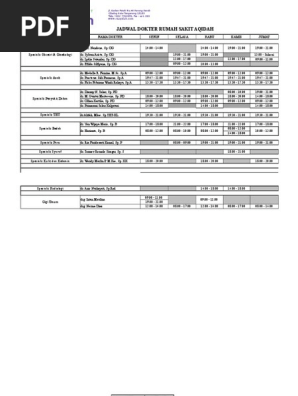 Referensi Biaya Dokter Tht Rs Aqidah 