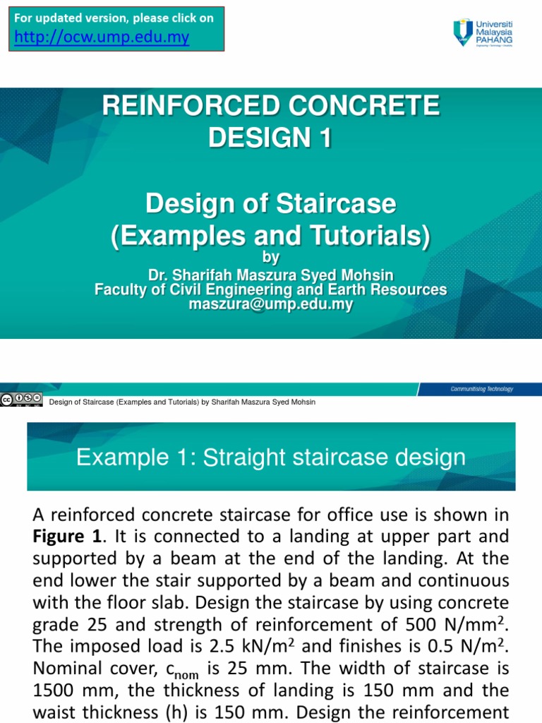 Staircase Design Pdf Stairs Concrete
