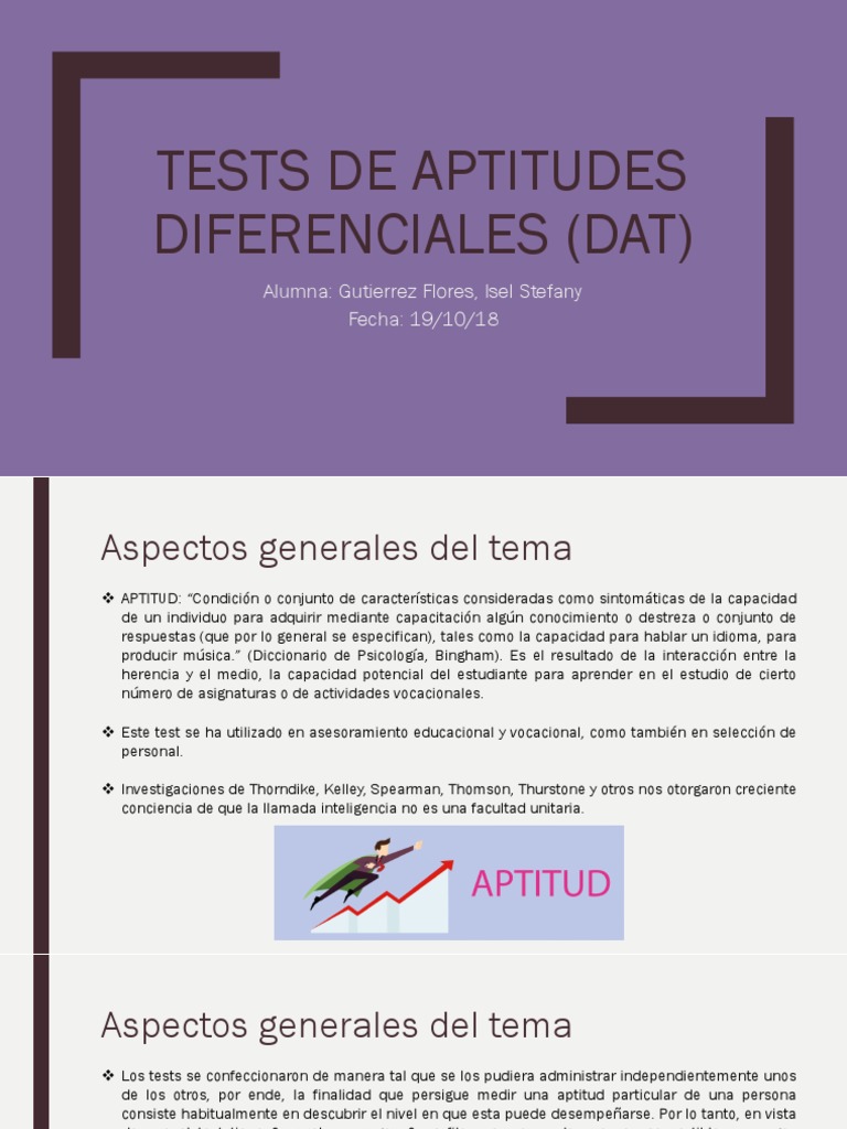 Resumen Del Manual Del DAT | PDF | Inteligencia | Aparición