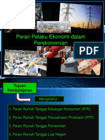 Peran Pelaku Ekonomi Dalam Perekonomian