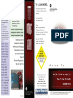 Performance Packing Codes