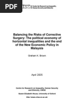 Download The Political Economy of Horizontal Inequalities and the End of the New Economic Policy in Malaysia by goldenscreen SN40343 doc pdf