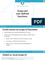 Python Data Science Toolbox I: Scope and User-Defined Functions