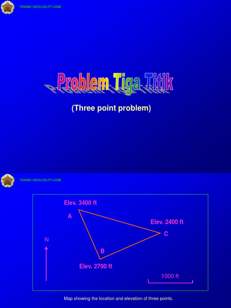 Problem Tiga Titik | PDF | Space | Geometry
