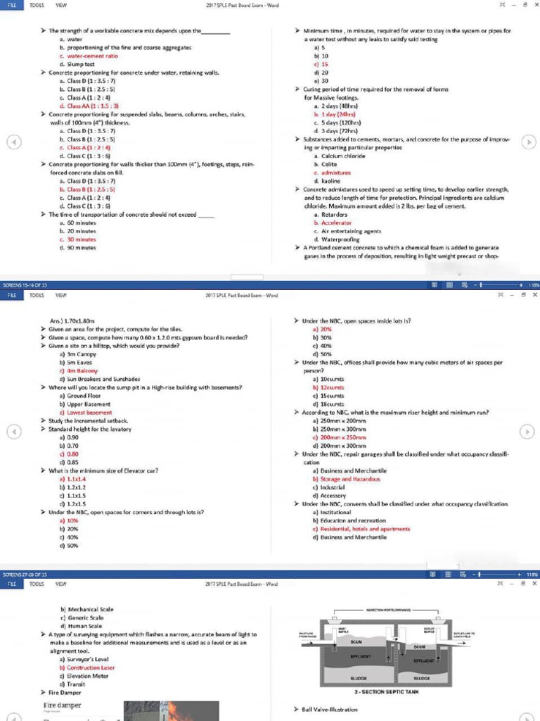 Sample PH Ale Previous Questionnaires | PDF