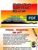 MENINGKATKAN KONSENTRASI BELAJAR