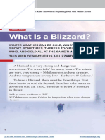 PET Reading Blizzard