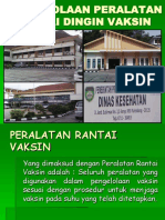 Pengelolaan Peralatan Rantai Vaksin - Hotel Grand Duta