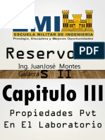 Reservorios Ii Propiedades PVT en Laboratorio