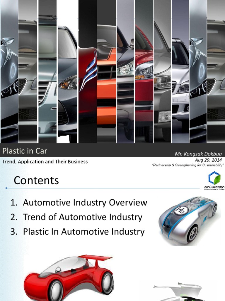 6.plastic in Automotive PDF | PDF | Polyurethane | Car