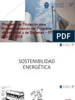 1. Sostenibilidad Energética 