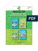 Juknis Penggunaan Buku Rapor PDF