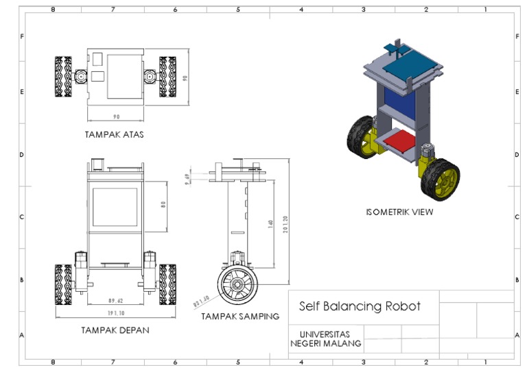 Desain Self Balancing Robot | PDF