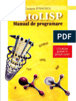 AutoLISP Manual de Programare C Stancescu 1996