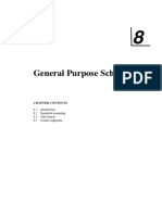 General Purpose Scheduling: Chapter Contents