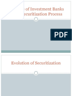 The Role of Investment Banks in The Securitization Process