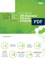 AHLC Catalog Certified HR Business Partner
