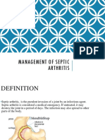 Management of Septic Arthritis