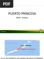 Puerto Princesa: SWOT Analysis