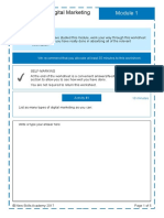 Digital Marketing Worksheet Module 1