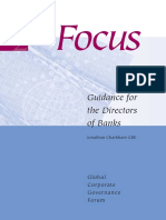 Focus 2 Guidance For Directors of Banks