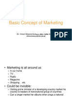 Basic Concept of Marketing