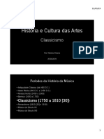 Hca - Classicismo PDF