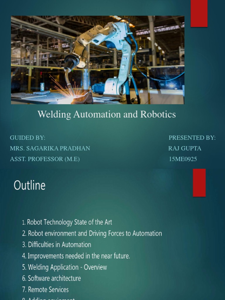 Welding Automation Sensors Guide | PDF | Technology & Engineering