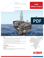 KBR Offshore Project for Chevron between Congo and Angola