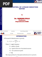 Speed Control of 3-Phase IM