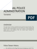 National Police Administration: Taiwan