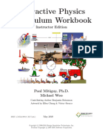 Interactive Physics Curriculum Workbook: Instructor Edition