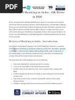 History of Banking in India GK Notes in PDF 2