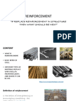 Reinforcement: "If Replace Reinforcement in Structure Then What Should Be Next"
