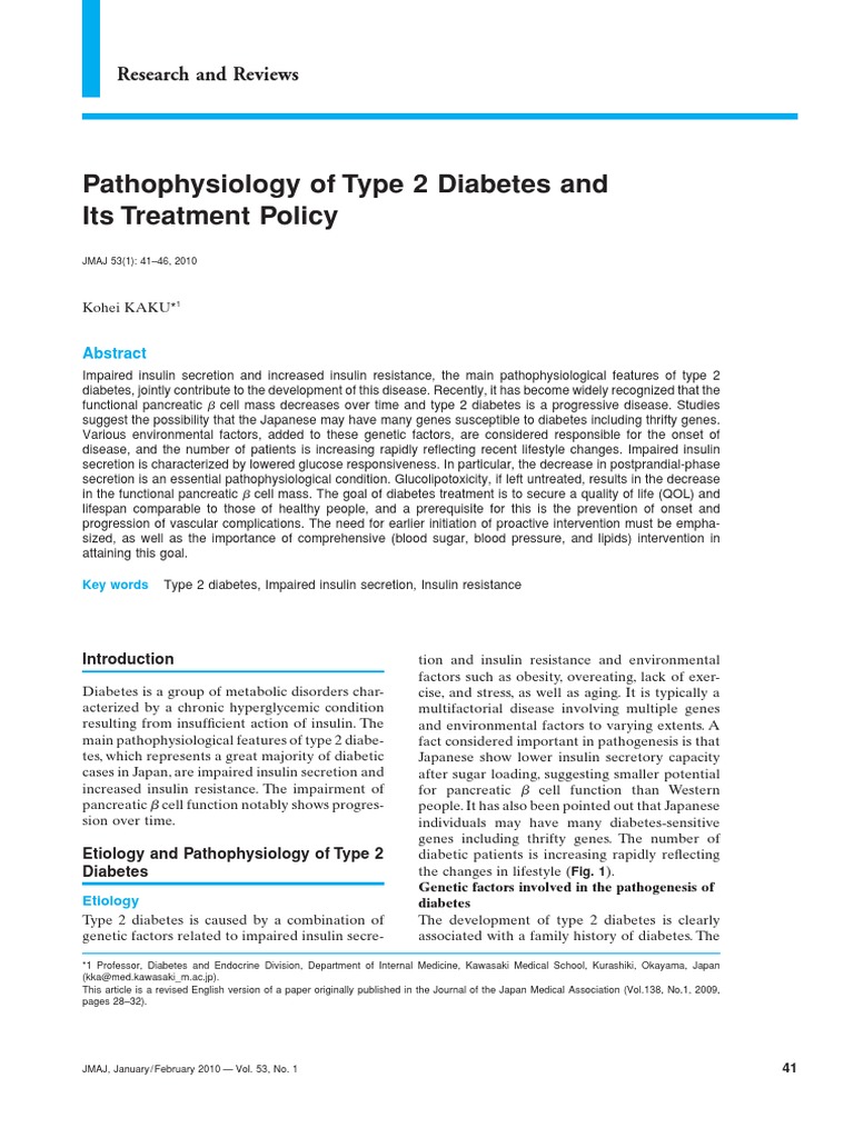 041 046 PDF | PDF | Diabetes Mellitus Type 2 | Insulin Resistance