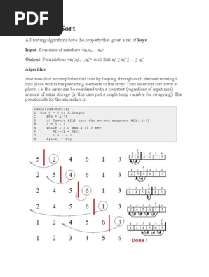 Proof Of Correctness Insertion Sort Algorithms Algorithms And Data Structures