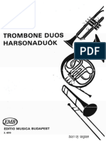 Partitura Trombon Duos Trombone Duets Clases de Trombon Trombon Adm Yahoo Ar 1 PDF