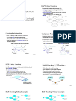 BGP Policy Routing: Computer Networks