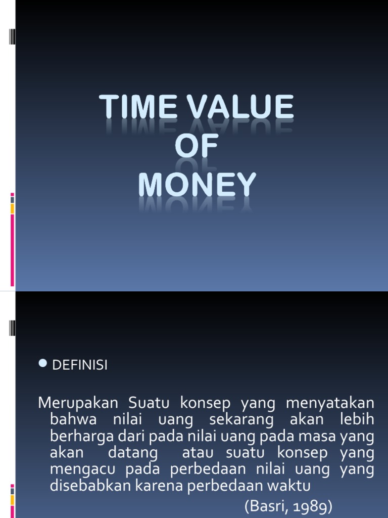 Konsep Time Value of Money dan Investasi | PDF
