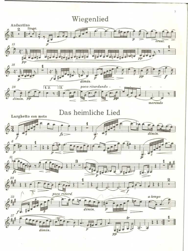 3 4 PDF PDF Songs Classical Music