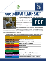 Kode Darurat Rumah Sakit