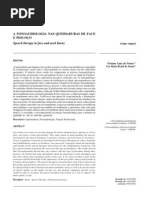 Fono -Queimadura Face e  Pescoço