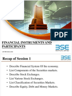 Financial Instruments and Participants
