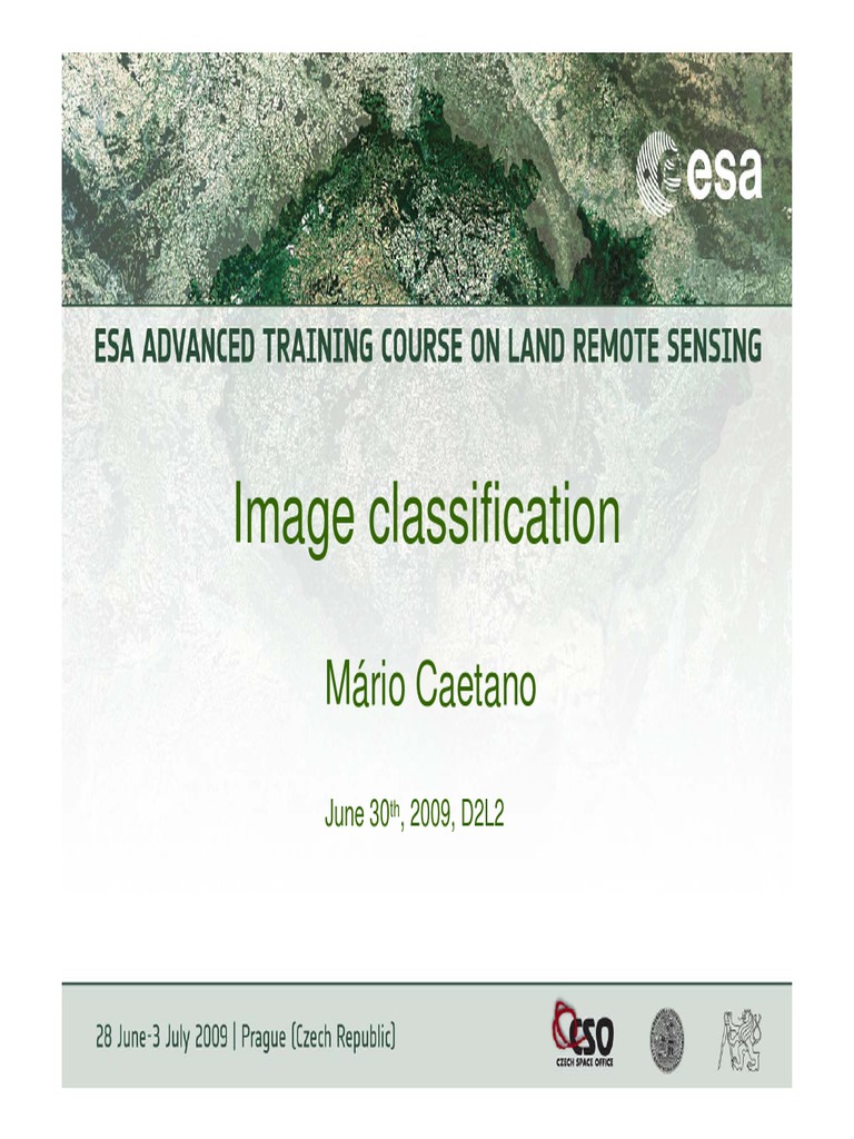 D2L2 Caetano Classification Techniques PDF | PDF | Pattern Recognition ...