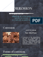 Corrosion: Abidzar Al-Ghifarry Kevin Antonio M. Fadlan Alamsyah