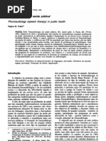 Fonoaudiologia Saúde Pública