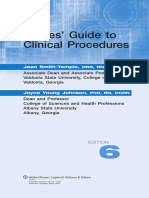 (Nurse Guide To Clinical Procedures) Jean Smith-Temple, Joyce Young Johnson - Nurses' Guide To Clinical Procedures-LWW (2009) PDF