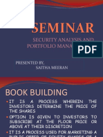 Security Analysis and Portfolio Management: Presented By, Saitha Meeran