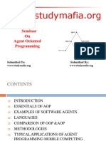 Cse Agent Oriented Programming